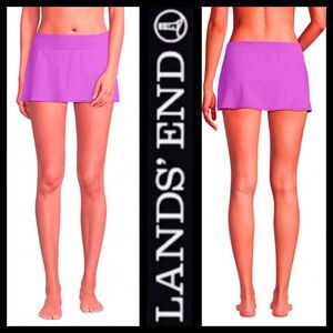 NWOT Lands’ End Tummy Control Swim Skirt